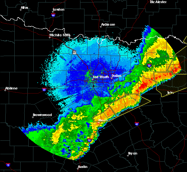 Interactive Hail Maps Hail Map for Waco, TX