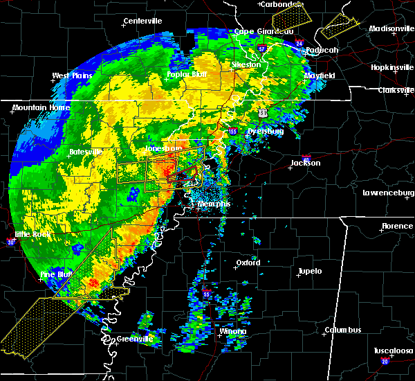 Interactive Hail Maps Hail Map for Southaven, MS