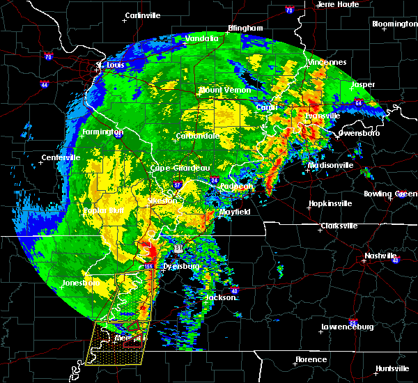 Interactive Hail Maps Hail Map for Yorkville, TN