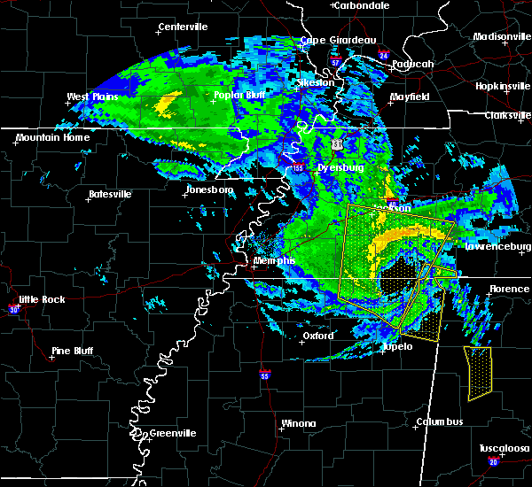 Interactive Hail Maps Hail Map for Jackson, TN