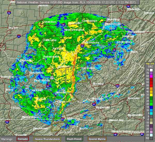 Interactive Hail Maps Hail Map for Pineville, WV