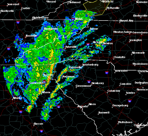 Interactive Hail Maps Hail Map for Carnesville, GA