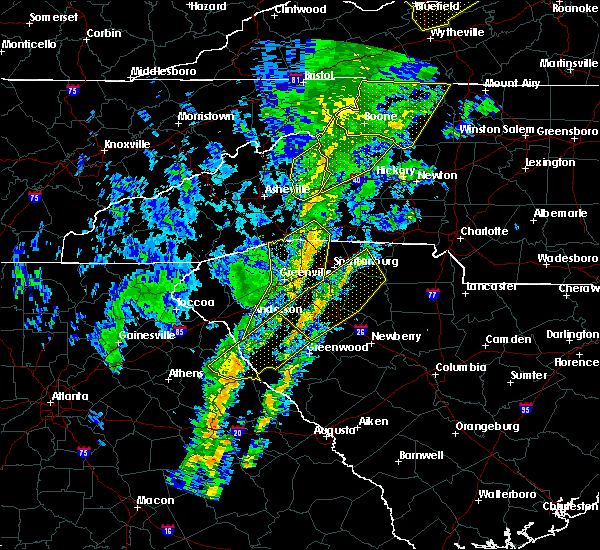 Interactive Hail Maps Hail Map for Spruce Pine, NC