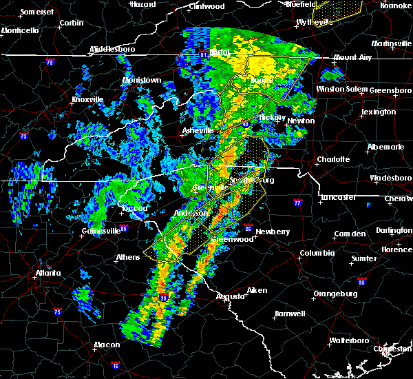 Interactive Hail Maps Hail Map for Hickory, NC