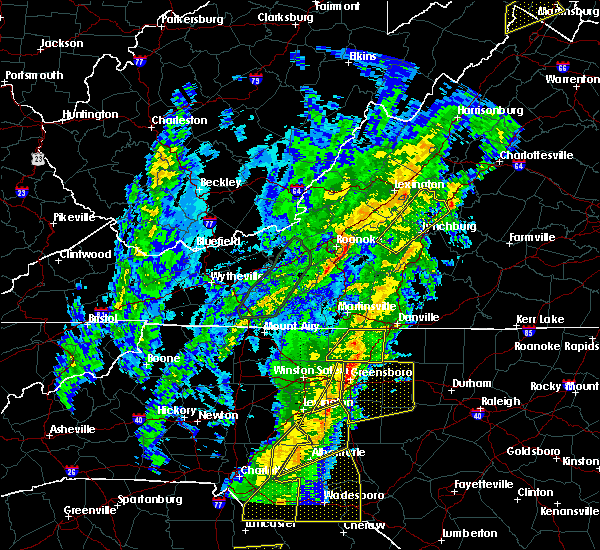 Interactive Hail Maps Hail Map for Greensboro, NC