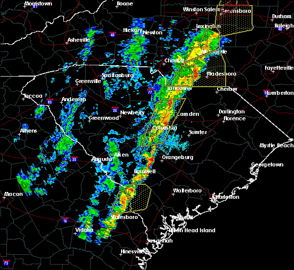 Interactive Hail Maps Hail Map for Orangeburg, SC