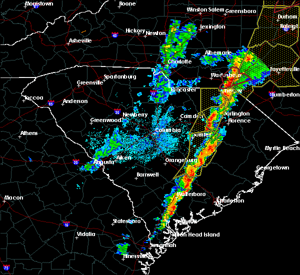 Interactive Hail Maps Hail Map for SC