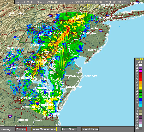 Interactive Hail Maps Hail Map for Bowie, MD