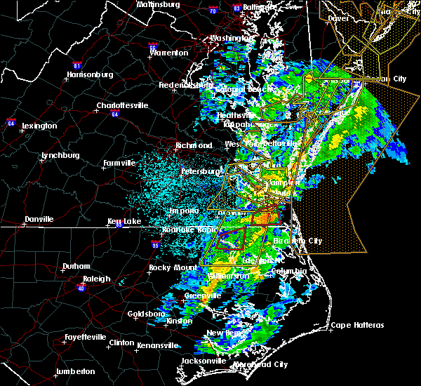 Interactive Hail Maps Hail Map for Bloxom, VA