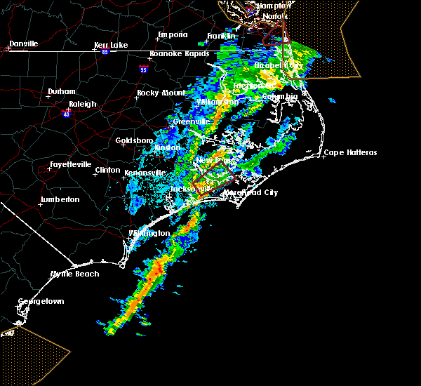 Interactive Hail Maps Hail Map for Oriental, NC