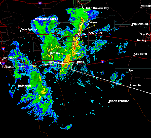 Interactive Hail Maps Hail Map for Blythe, CA
