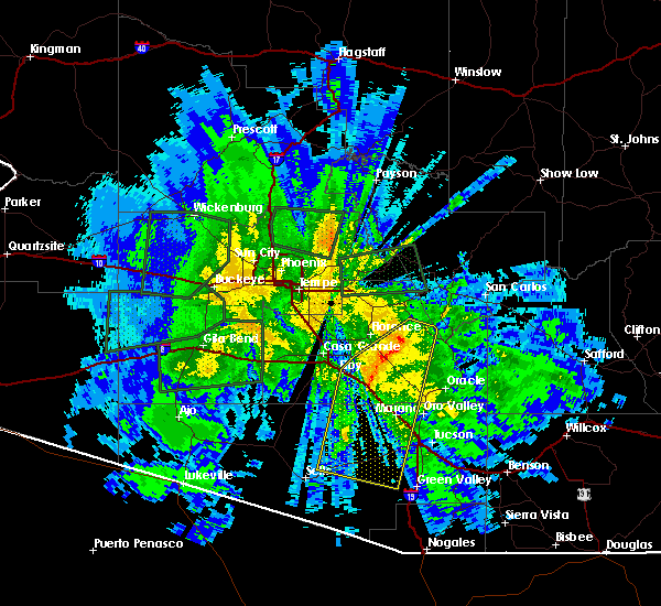 Interactive Hail Maps Hail Map for Cactus Forest, AZ