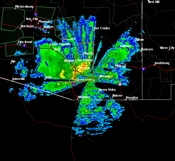 Interactive Hail Maps Hail Map for Tucson, AZ