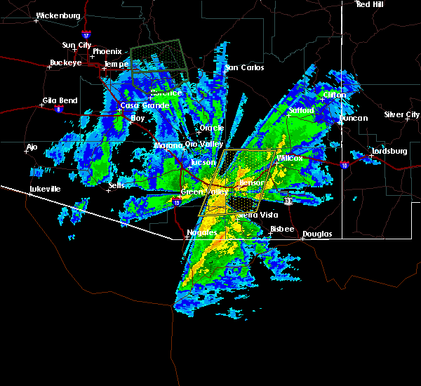 Interactive Hail Maps Hail Map for Tombstone, AZ