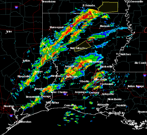 Interactive Hail Maps Hail Map for Bunkie, LA