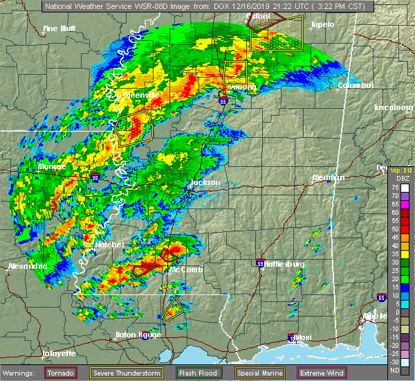 Interactive Hail Maps Hail Map for Brookhaven, MS