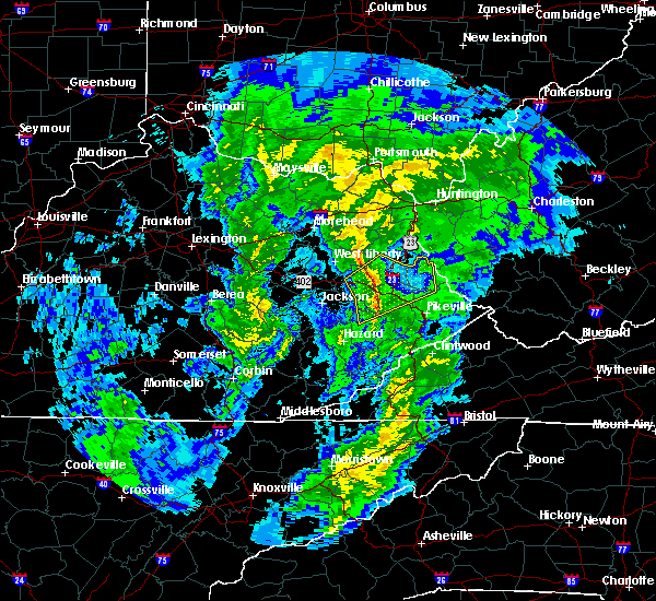 Interactive Hail Maps Hail Map for Paintsville, KY