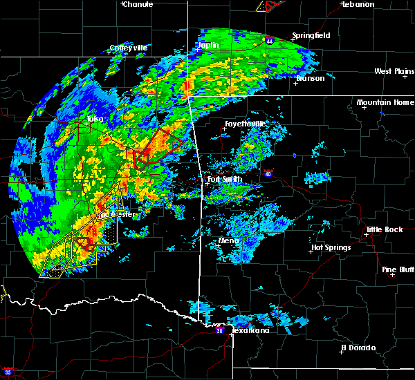 Interactive Hail Maps Hail Map for McAlester, OK