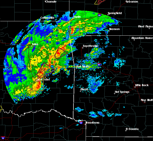 Interactive Hail Maps Hail Map for McAlester, OK