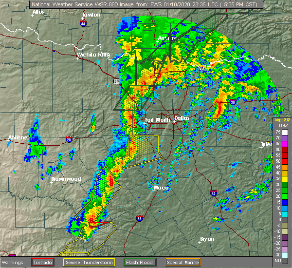 Interactive Hail Maps Hail Map for Clifton, TX