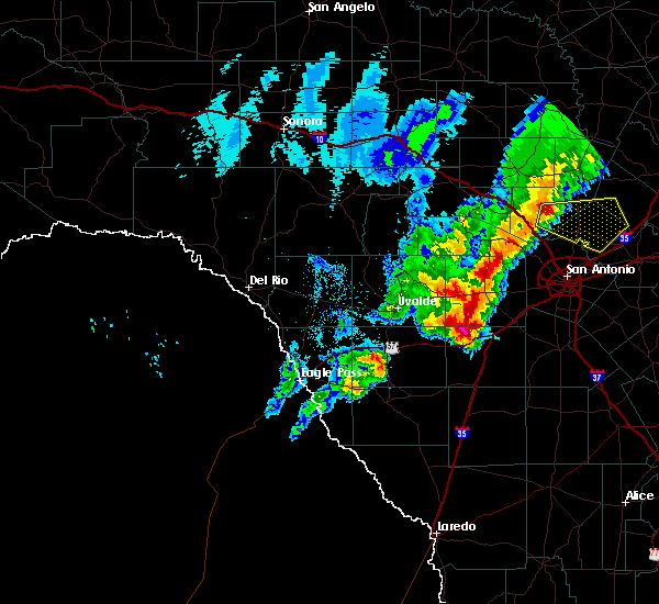 Interactive Hail Maps Hail Map for Hondo, TX