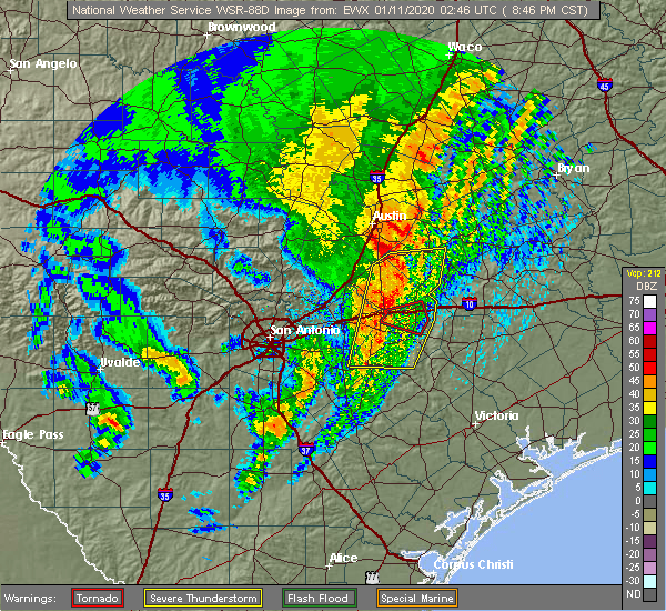 Interactive Hail Maps Hail Map for Gonzales, TX