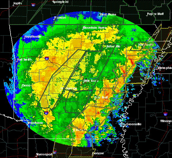 Interactive Hail Maps Hail Map for Almyra, AR