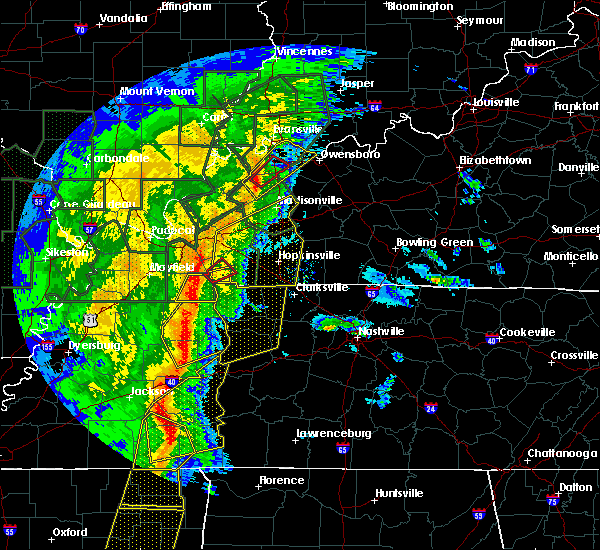 Interactive Hail Maps Hail Map for Clarksville, TN