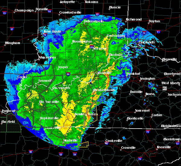 Interactive Hail Maps Hail Map for Shelbyville, KY