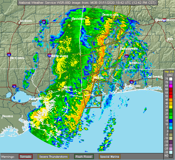 Interactive Hail Maps Hail Map for Daphne, AL