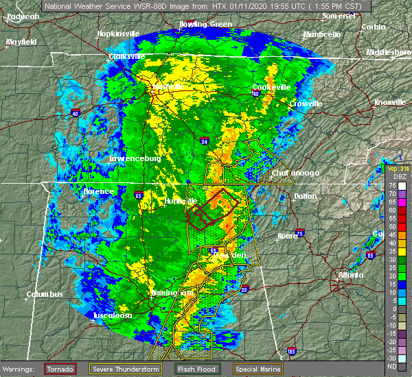 Interactive Hail Maps Hail Map for GruetliLaager, TN