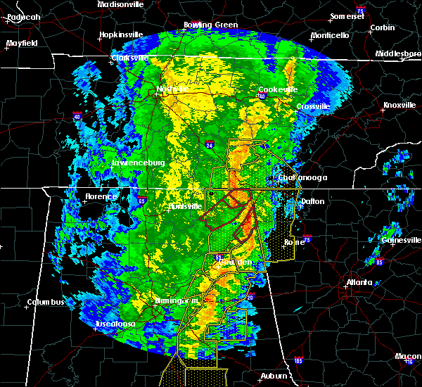 Hail Map for Stevenson, AL Interactive Hail Maps