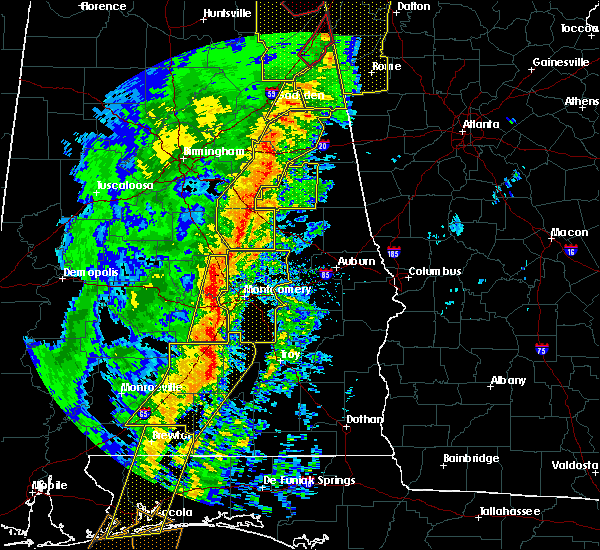 Interactive Hail Maps Hail Map for Prattville, AL