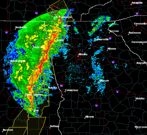 Interactive Hail Maps Hail Map for Cedartown, GA