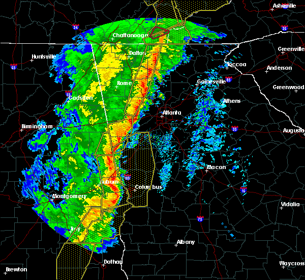Interactive Hail Maps Hail Map for Dawsonville, GA