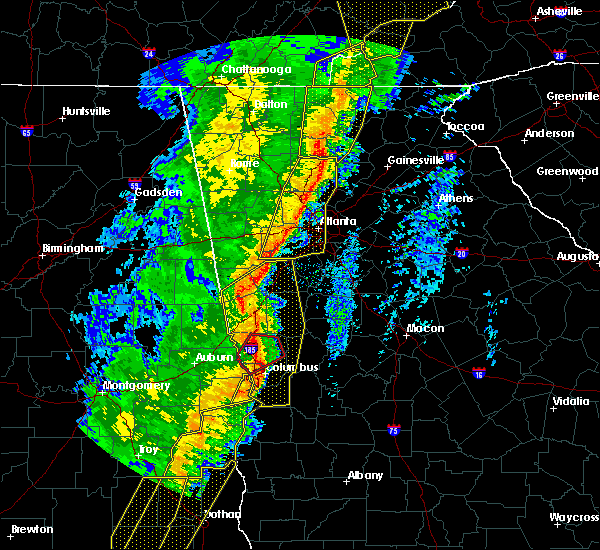 Interactive Hail Maps Hail Map for Dawsonville, GA