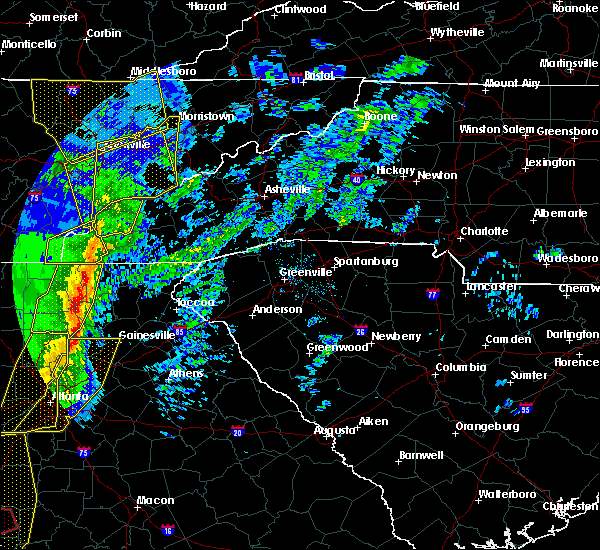 Interactive Hail Maps Hail Map for Dawsonville, GA