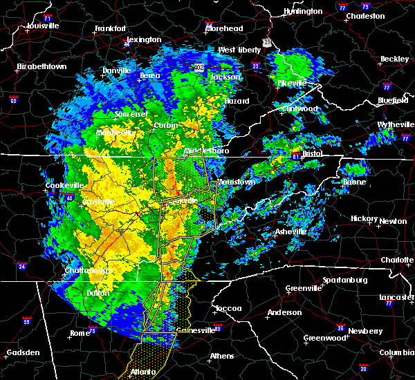 Interactive Hail Maps Hail Map for Hayesville, NC