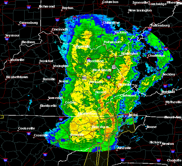 Interactive Hail Maps Hail Map for Kingsport, TN