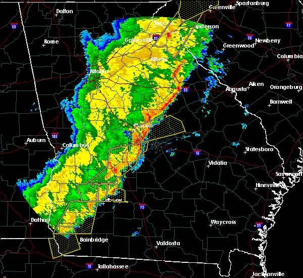 Interactive Hail Maps Hail Map for Milledgeville, GA