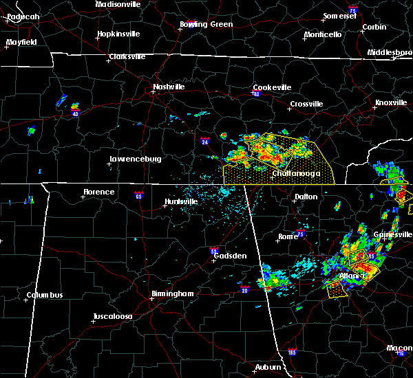 Interactive Hail Maps Hail Map for Chattanooga, TN