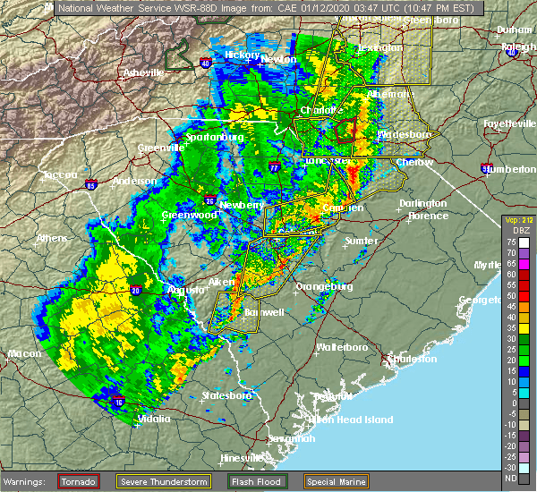 Hail Map for Sumter, SC Interactive Hail Maps