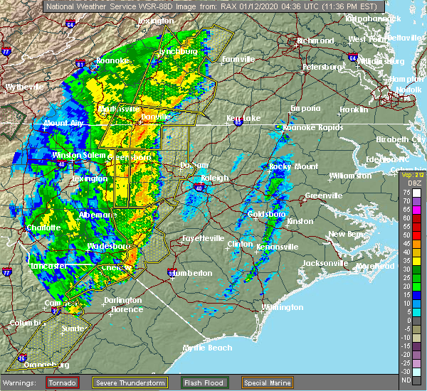 Interactive Hail Maps Hail Map for Greensboro, NC