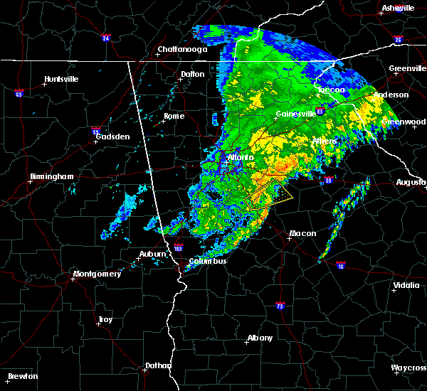 Interactive Hail Maps Hail Map for Flovilla, GA