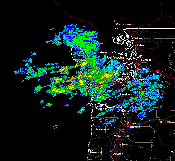Interactive Hail Maps Hail Map for Aberdeen, WA