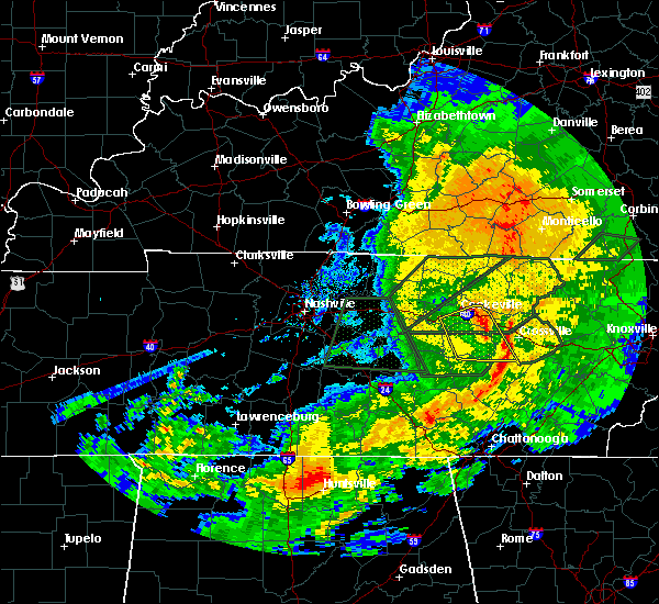 Interactive Hail Maps Hail Map for Crossville, TN