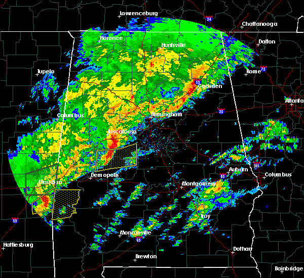 Interactive Hail Maps Hail Map for Linden, AL