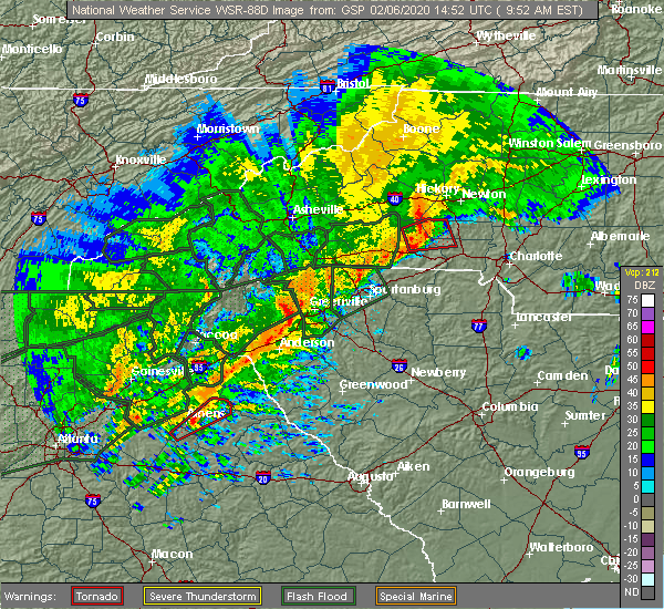 Interactive Hail Maps Hail Map for Winterville, GA