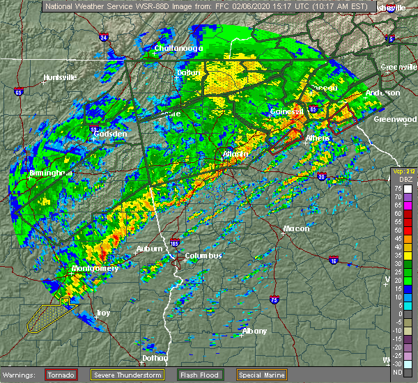 Interactive Hail Maps Hail Map for Bogart, GA