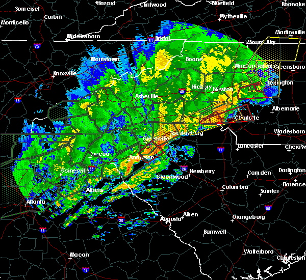 Interactive Hail Maps Hail Map for Fountain Inn, SC